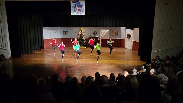 WHS Dance Club students perform at Tis The Season